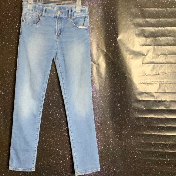 Gap Kids-Light Wash Straight Leg Jeans sz 14R slim - Picture 1 of 8